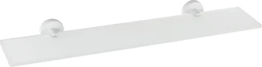 Bemeta Design WHITE: Polička, 600 mm, sklo - 104102044