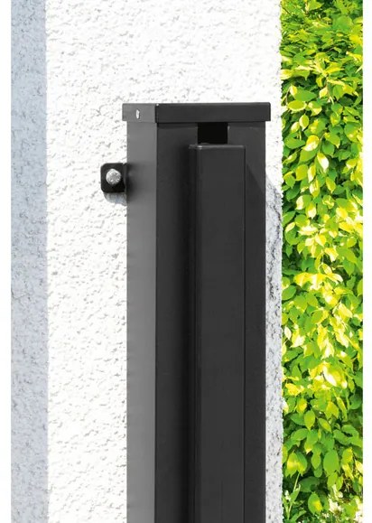 LIVARNO home Bočná markíza, 160 x 300 cm, antracitová (100344603)
