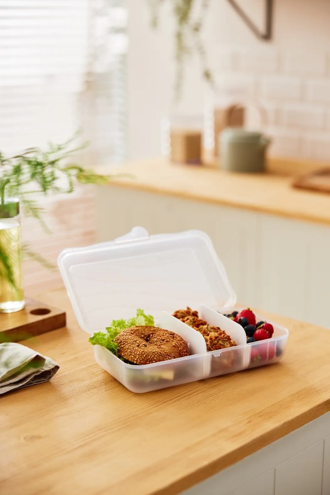 Desiatový box, delený s 2 priehradkami, 1,7 l FUNBOX