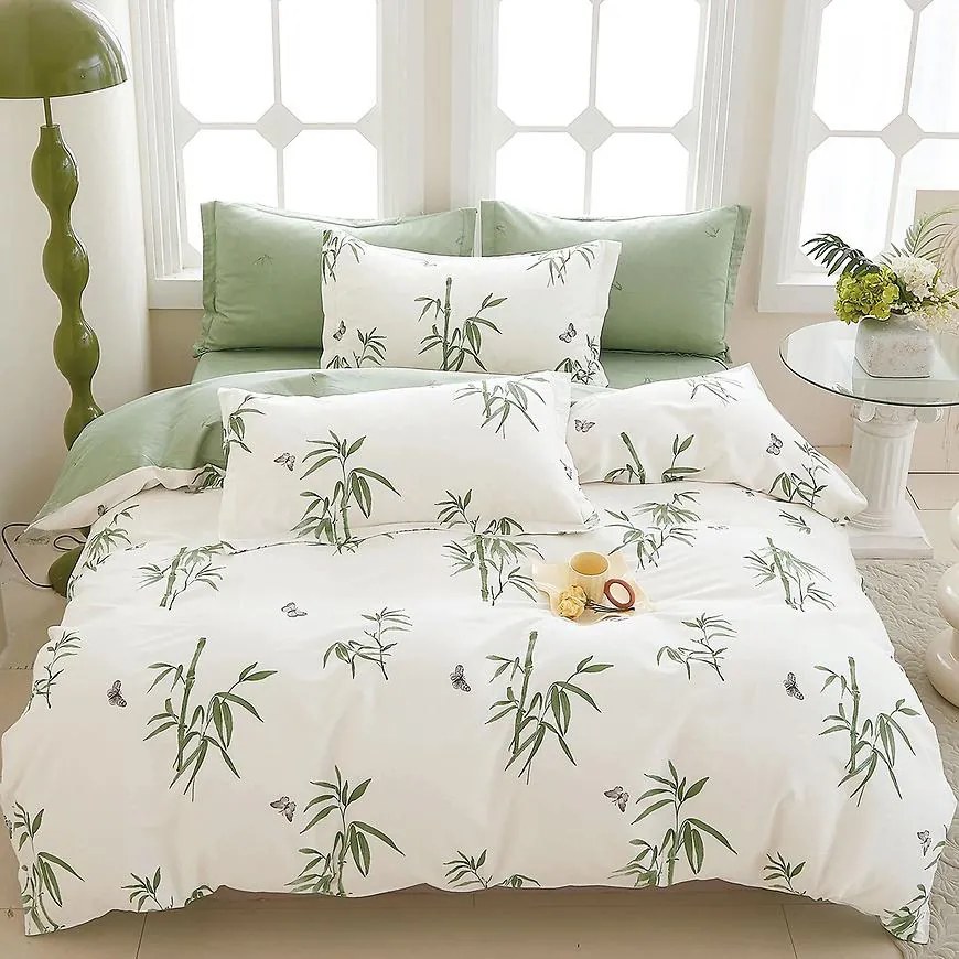 Posteľná bielizeň z bavlneného saténu ALBS-01356B 200x220 Lasher