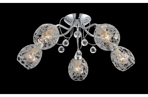 Globo 56689-5 - Prisadený luster KORDULA 5xE14/40W/230V