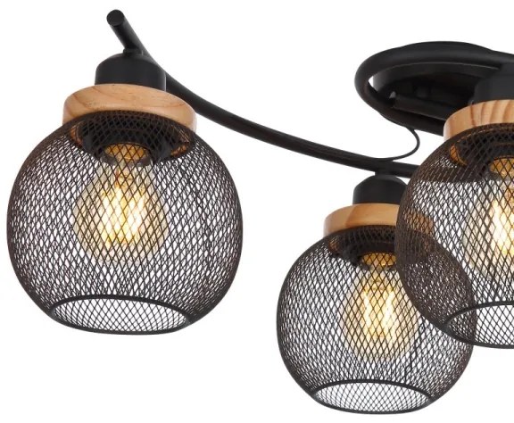 Globo 15663-4D - Prisadený luster PABLO 4xE27/60W/230V