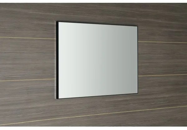 Sapho - Zrkadlo v ráme AROWANA 60x80 cm matná čierna