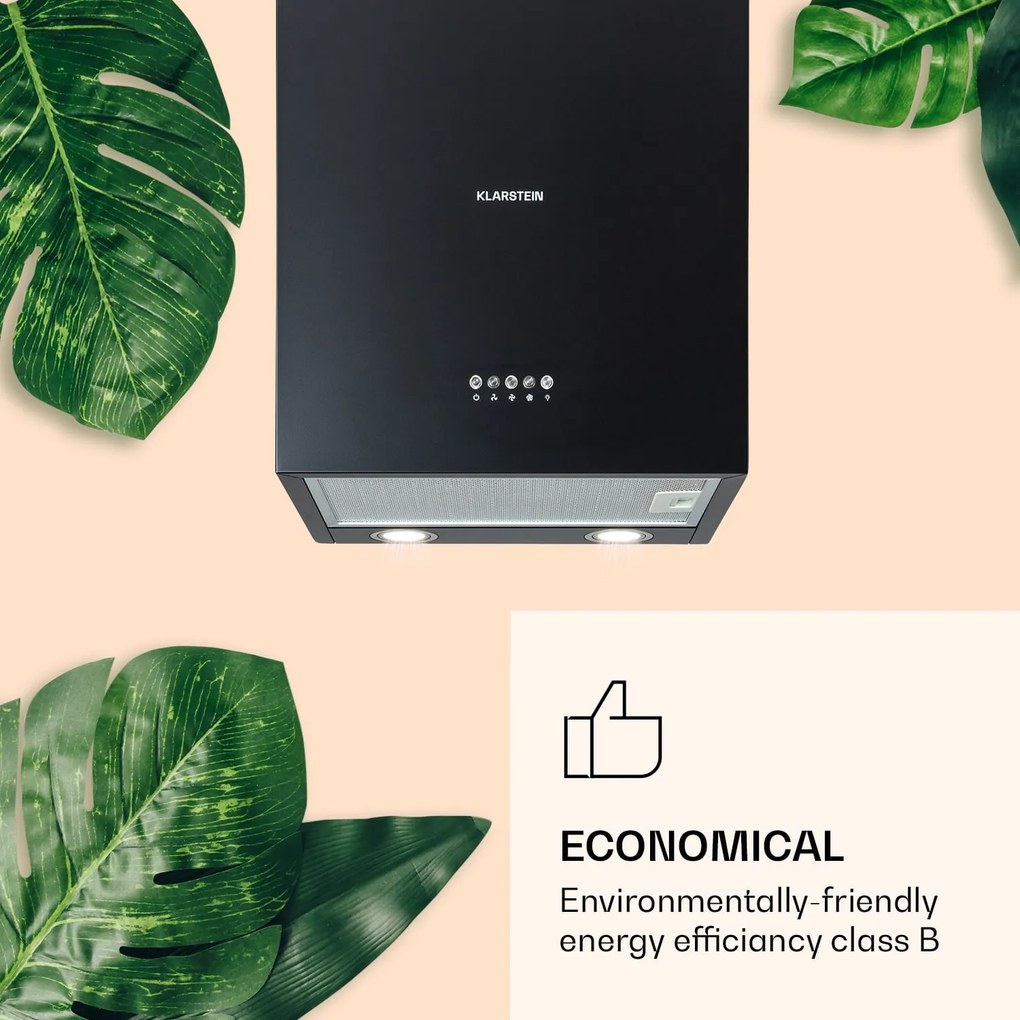 Klarstein Monumenta, digestor, 40 cm, nástenný, 559m³/h, LED, B, biely