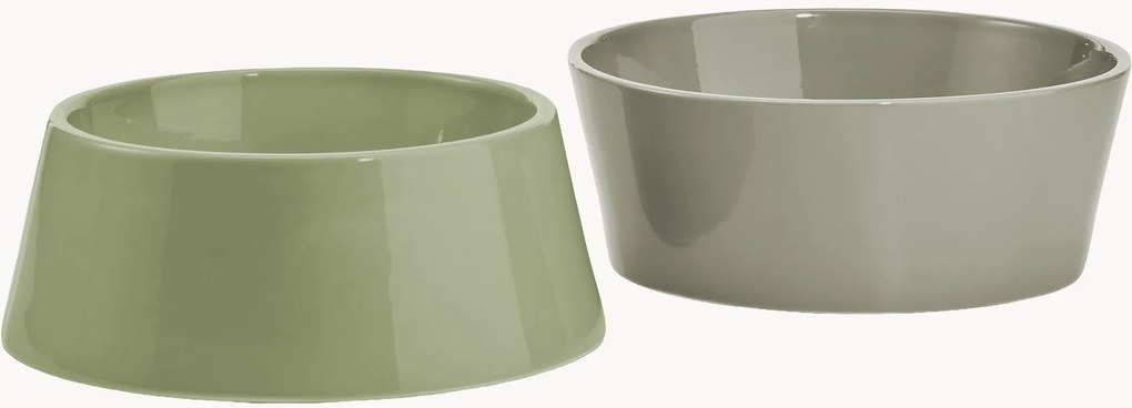 Porcelánové misky pre domáce zvieratá Doppio, 2 ks