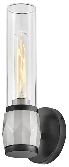 Hinkley HK-ELLISON1-BK-BN -Kúpeľňové svietidlo ELLISON 1xE27/40W/230V IP44 čierne