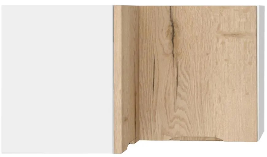 Skrinka do kuchyne Zoya Wrn36 Pl Dub Halifax/Biely
