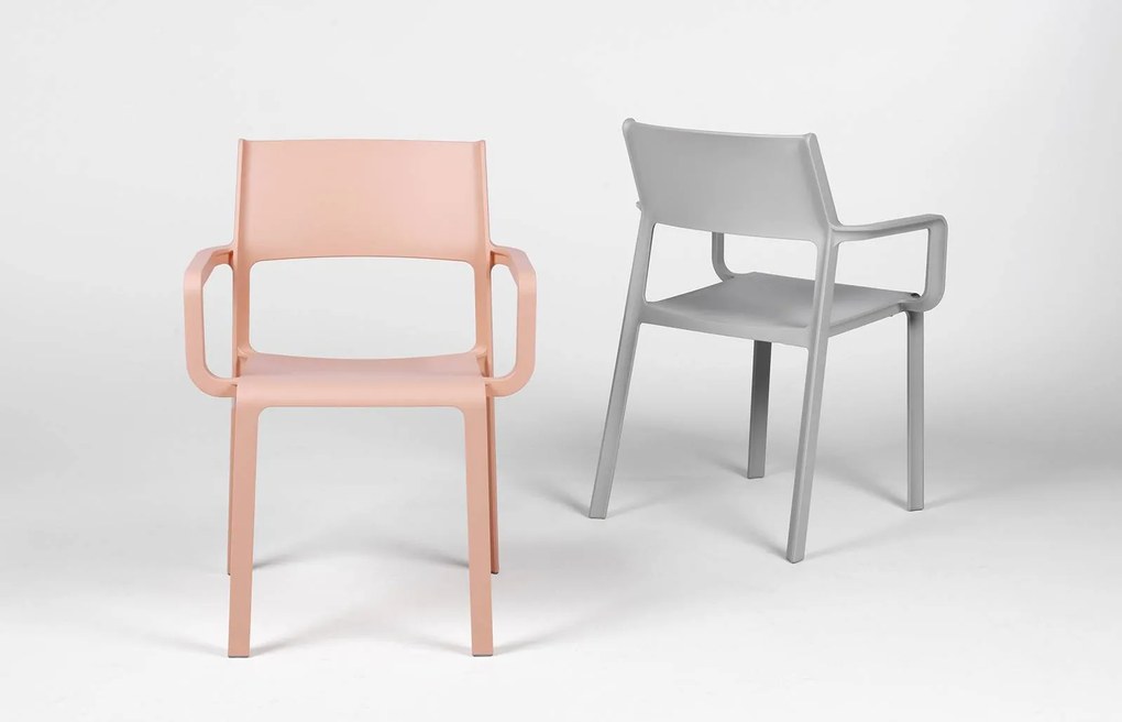 Stima Plastové kreslo TRILL Vyberte odtieň ->: Tortora - sivá