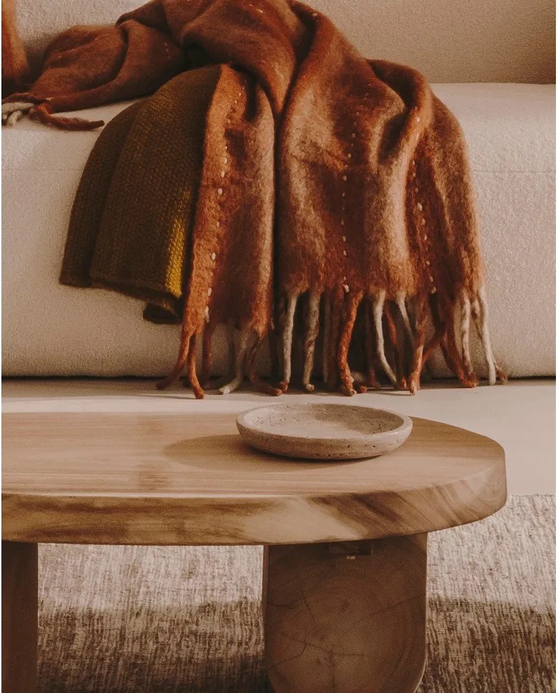 Kamenná dekoratívna tácka ø 18 cm Madlena – Kave Home