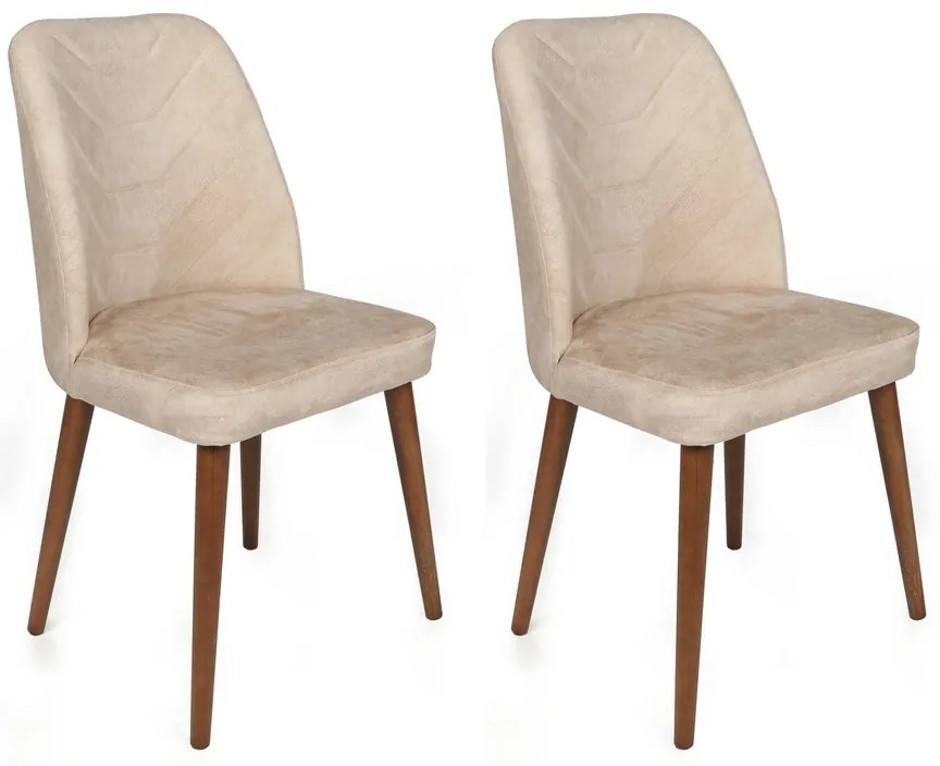 Sada jedálenských stoličiek Dallas Beige, 4 ks