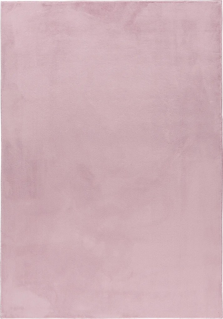 Ayyildiz, Kusový koberec Pouffy 5100 Rose, 60x110, ružová, obývacia izba