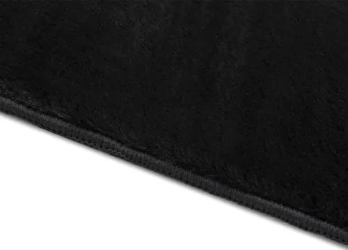 Koberce Breno Kusový koberec COLOR UNI Black, čierna,120 x 170 cm