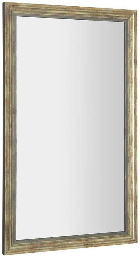 Sapho, DEGAS zrkadlo v drevenom ráme 716x1216mm, čierna/starobronz, NL732