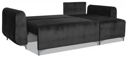 Rohová sedacia súprava Alpine, Sivá ( Fancy 90 )