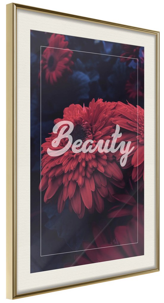 Artgeist Plagát - Beauty [Poster] Veľkosť: 30x45, Verzia: Čierny rám