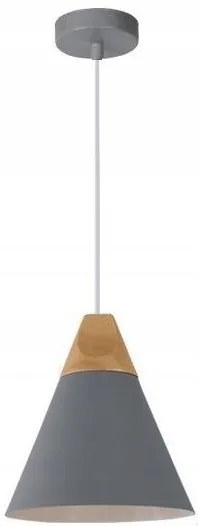 Toolight - Závesná lampa Scandi A 1xE27, šedá, OSW-00103