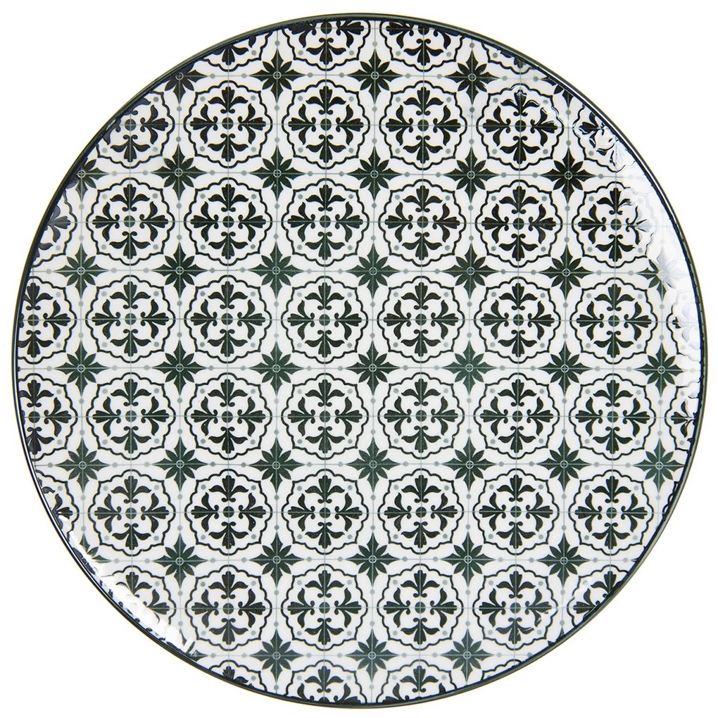 Čierny jedálenský tanier Blackor - Ø 26 cm