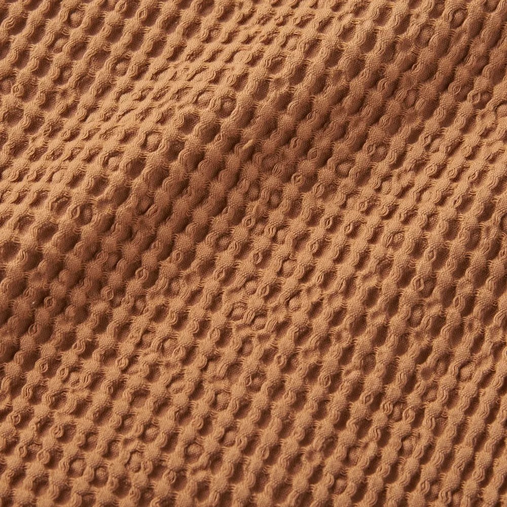 Hnedá bavlnená deka 150x200 cm Jaipur Chunky Waffle – Pineapple Elephant