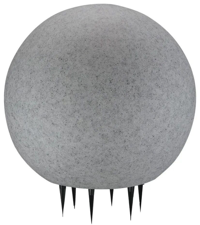 Vonkajšia lampa ARGENTO 1xE27/15W/230V pr. 50 cm IP65 šedá