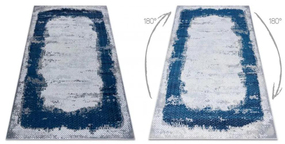 Kusový koberec Core modrý 200x290cm