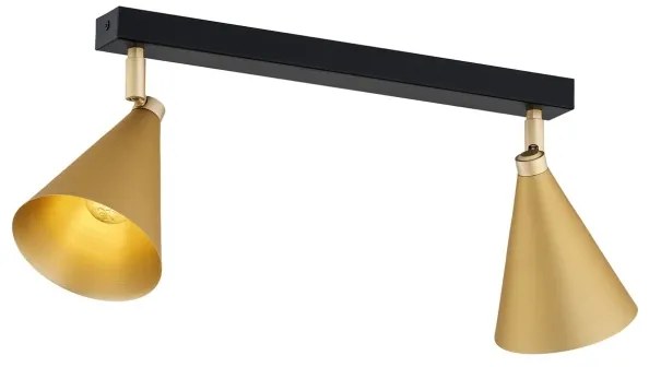 Argon 7149 - Bodové svietidlo LUCINDA 2xE14/7W/230V zlatá