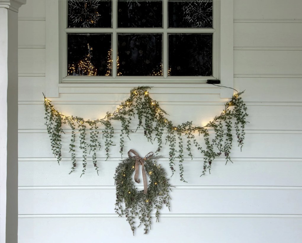 Star trading LED girlanda BARR D.50cm zelená