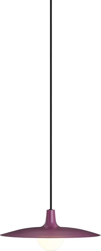 Retro závesná lampa fialová pre koľajnicový systém 1-fázový - Slimline Panzi