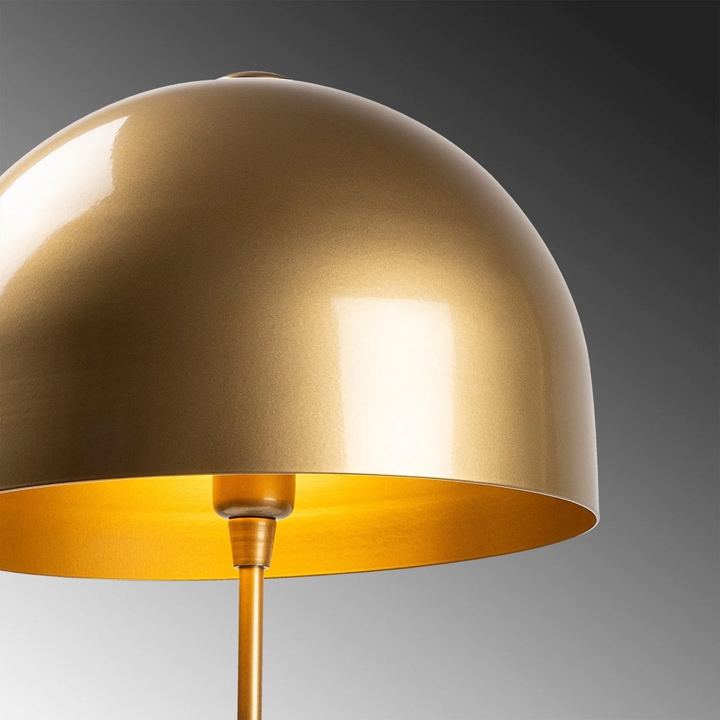 Stolní lampa Mixes černá/zlatá