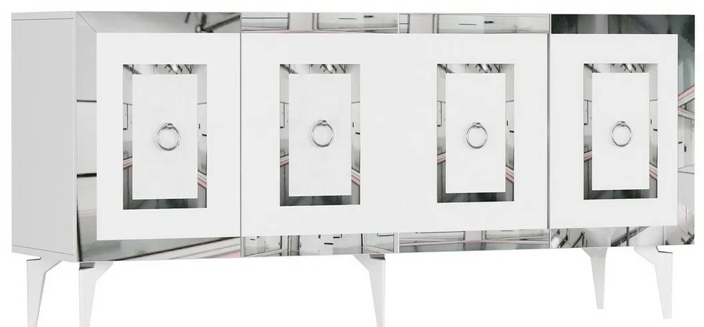 Skrinka Karya White and Silver