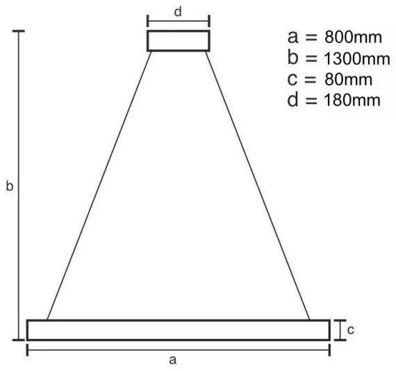 LED Stmievateľný krištáľový luster na lanku LED/50W/230V + diaľkové ovládanie