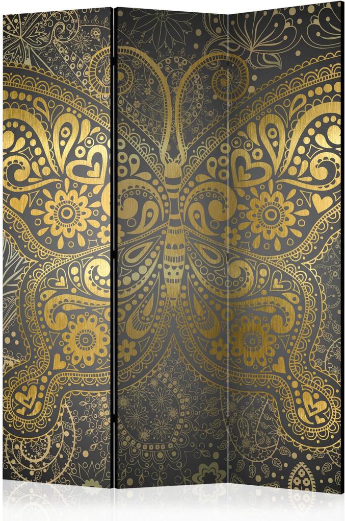 Paraván - Golden Butterfly [Room Dividers] 135x172