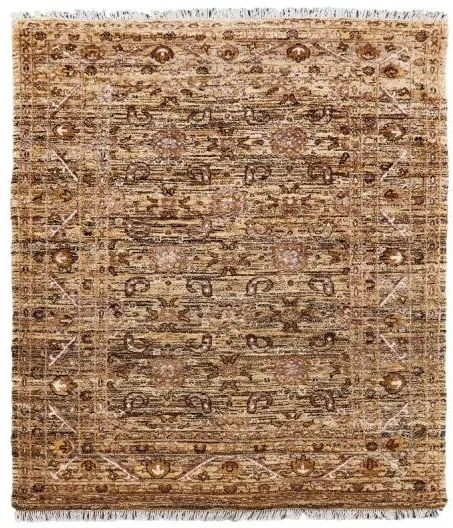 Ručne viazaný kusový koberec Babylon DESP HK20 Camel Mix, 120x170, hnedá, obývacia izba, Diamond Carpets India