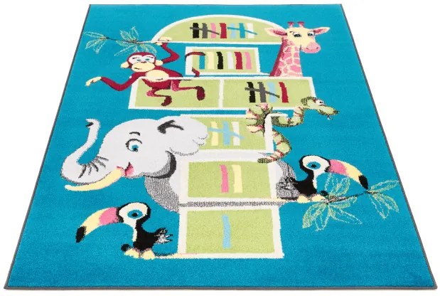 Koberec Agnella Funky Top Tom smaragd