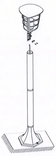 Eglo 93408 - LED Vonkajšia lampa ALORIA E27/8,5W/230V IP44