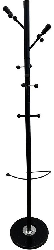 Vešiak kovový Foresta 9068 hnedá/čierna