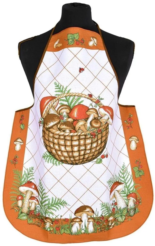 Zástera a chňapka, Hríby, oranžová