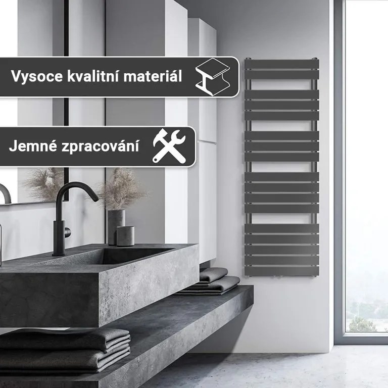 Aquamarin vertikálny kúpeľňový radiátor JG88576