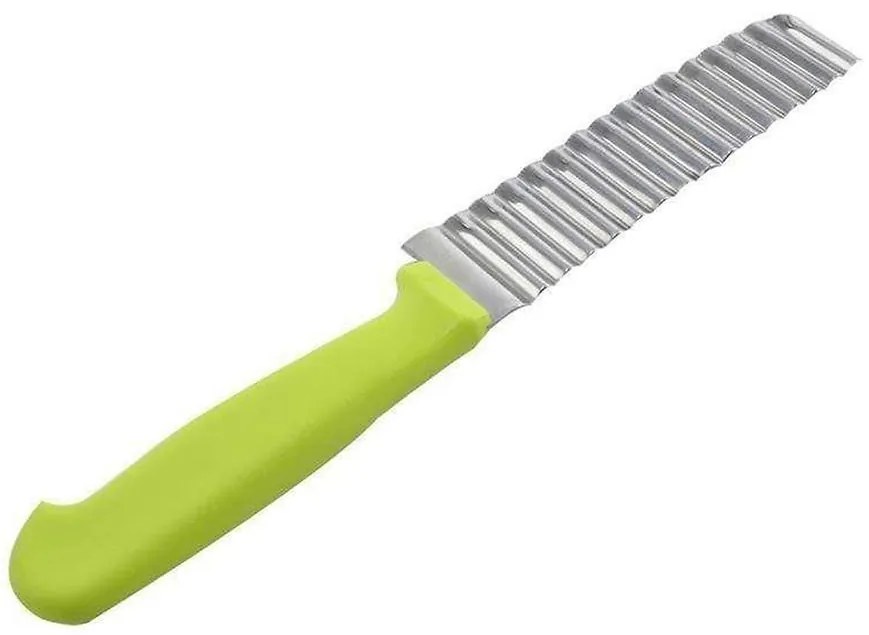 Drážkovaný nôž z nehrdzavejúcej ocele