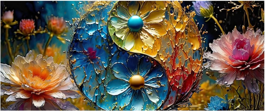 Obraz - Harmónia a rovnováha (120x50 cm)