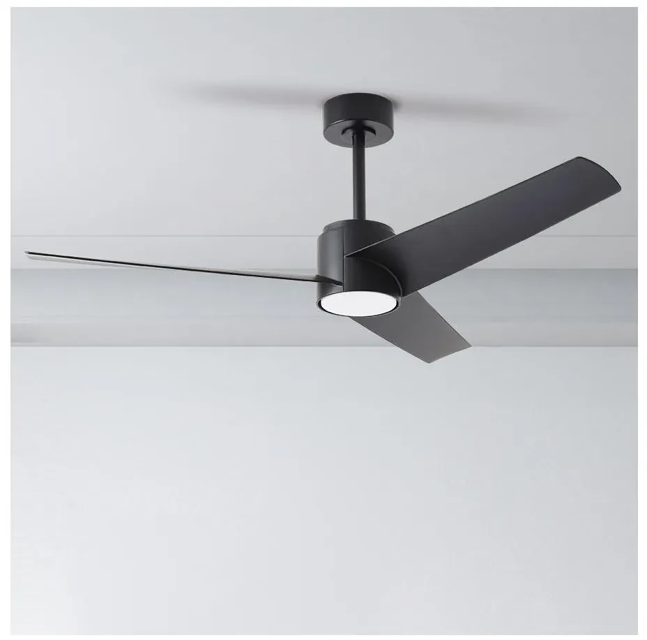 ZEVENTI - LED Stropný ventilátor ORVIETO LED/18W/230V Wi-Fi Tuya čierna + DO ZV0023