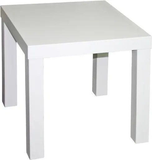 XXXLutz KONFERENČNÝ STOLÍK, biela, kompozitné drevo, 45/45/45 cm Boxxx - Stolíky do obývačky - 007968006301