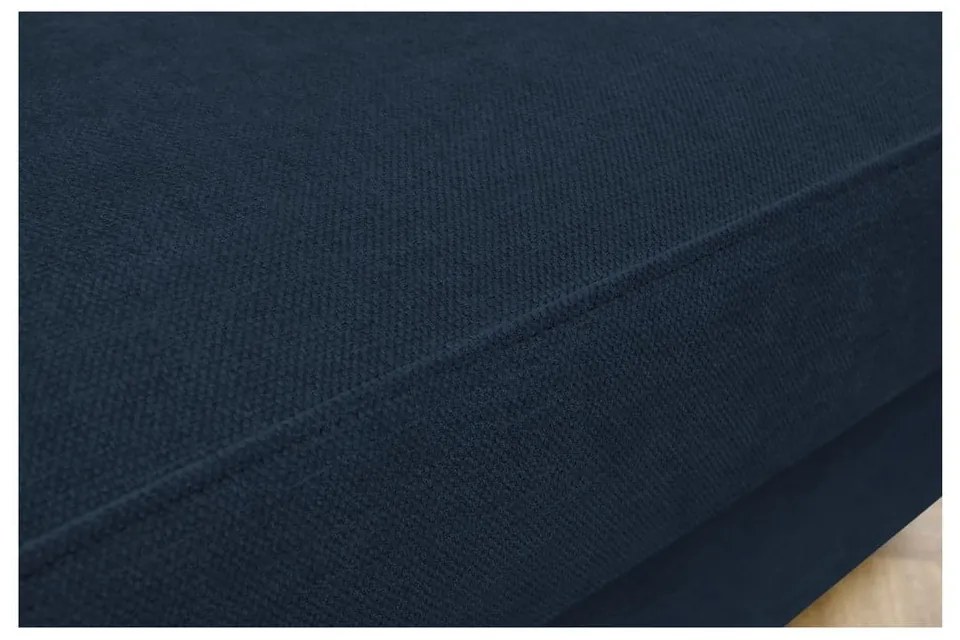 Tmavomodrá rozkladacia pohovka 215 cm Monaco – Bobochic Paris