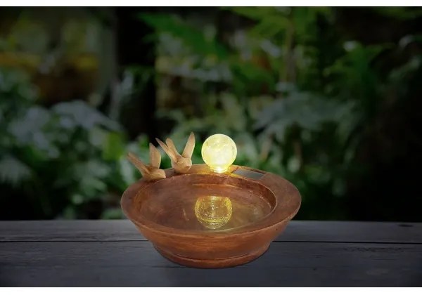 Globo 33892 - LED Solárne svietidlo SOLAR LED/0,06W/3V IP44 vtáčí kúpeľ