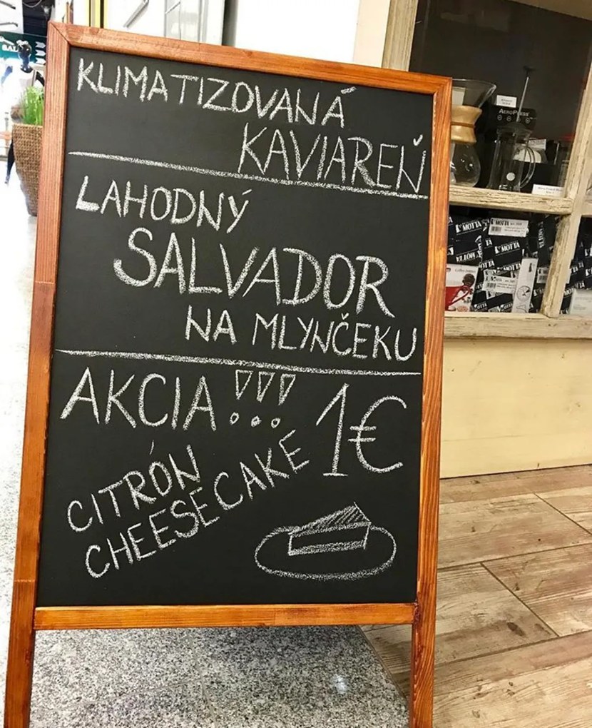 Toptabule.sk  SET - áčkový stojan + 4 tabule + príslušenstvo