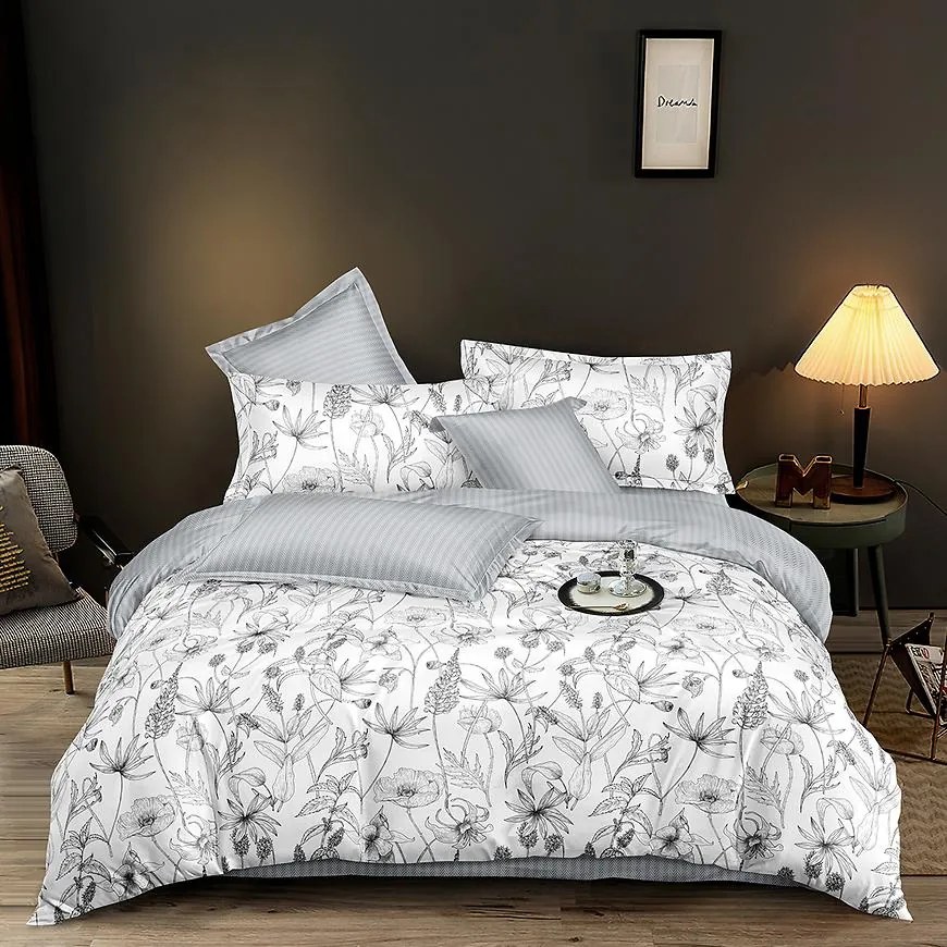 Posteľná bielizeň  mikrovlákno ALBS-7331 160x200 Lasher