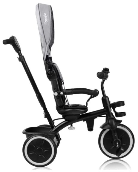 Lionelo - Detská trojkolka BERRY Grey Stone