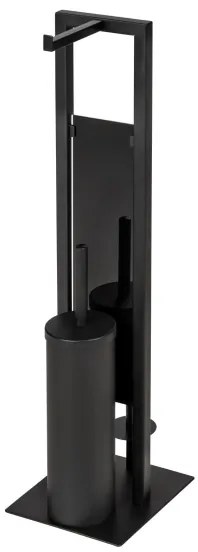 WENKO 25400100 - WC štetka RIVALTA 18x70 cm čierna