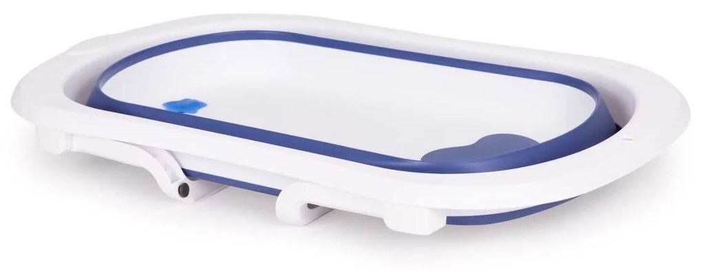 Detská vanička BlueHeaven s odtokom modrá/biela