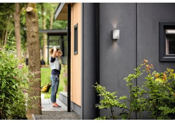 Philips 17358/47/P0 - LED Vonkajšie nástenné svietidlo CISTUS 2xLED/4,5W/230V IP44