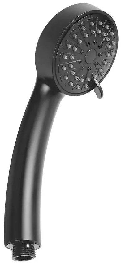 Sprchová hlavica Cortessa Black